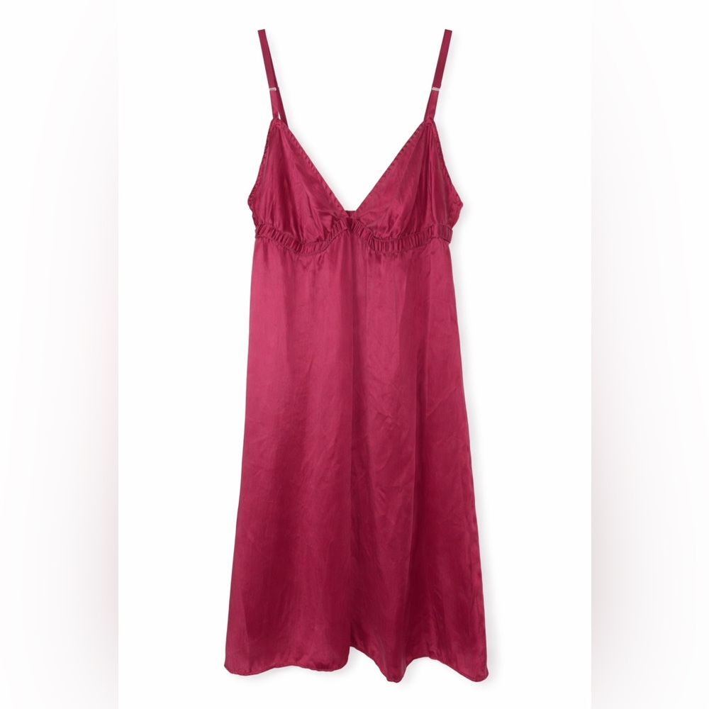 Victoria‎ Secret Vintage 100% Silk Slip Dress Pink Coquette Y2K Fairycore
- XS